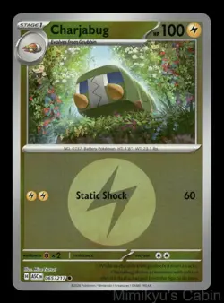CHARJABUG (ENERGY SYMBOL PATTERN) 065/217 COMMON ASCENDED HEROES POKEMON NM/M - Image 1