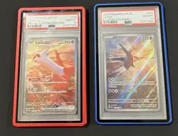 PSA 10 Pokemon 2024 Latias ex 239/191 and Latios 203/191 Sequential Pair - Image 1