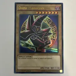 Yu-Gi-Oh! Dark Magician YGLD-ENB02 Ultra Rare Foil 1st Ed English 2500/2100 - Image 1