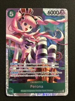Perona - OP14-033 OP14-033 The Azure Sea's Seven Foil One Piece TCG NM - Image 1