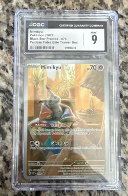 Mimikyu 075 Sv: Scarlet & Violet Promo Cards Holo - Image 1