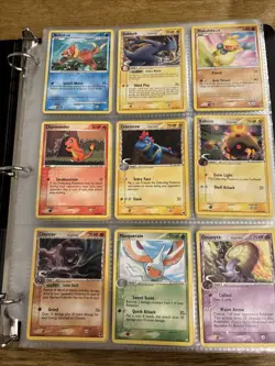 Pokemon Binder Old Cards Non Holo - Image 1