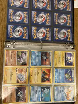 Pokemon Binder Old Cards Non Holo - Image 2