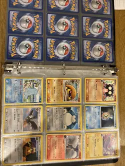 Pokemon Binder Old Cards Non Holo - Image 3