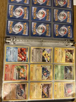 Pokemon Binder Old Cards Non Holo - Image 4