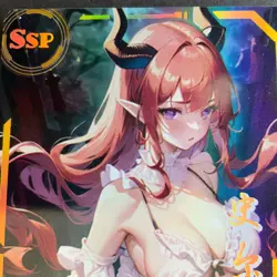 Goddess Story - Pink Lady Girl SSP Card - SP-08 - Foil Anime Bikini - Image 3