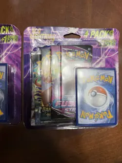 Lot of 2- Pokemon TCG Lightning Set. (8 Booster Packs With 2 Additional Cards) - Image 3