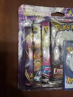 Lot of 2- Pokemon TCG Lightning Set. (8 Booster Packs With 2 Additional Cards) - Image 4