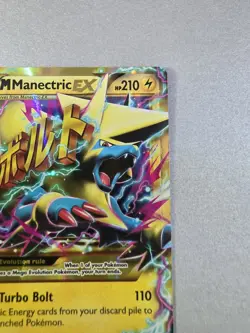 M Manectric EX 120/119 Holo Secret Rare Phantom Forces Pokemon Card - Image 3