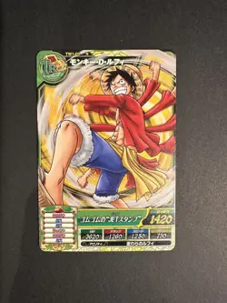 One Piece AR Card Luffy VINTAGE card TW1-03 - Image 1