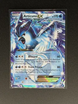 Pokemon TCG Articuno EX Ultra Rare Holo Card Plasma Storm 25/135 NM - Image 1