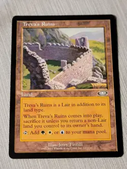 Treva's Ruins Planeshift NM Land Uncommon MAGIC THE GATHERING CARD z2 - Image 1