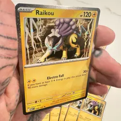LEGENDARY Pokemon RAIKOU Cosmos HOLO 068/132. LOT OF 32 cards NM - Image 2