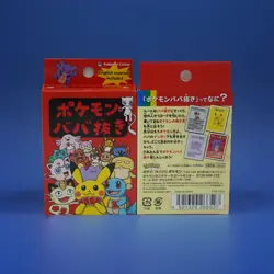 Japanese Pokemon Old Maid Babanuki Playing Card Poker Deck Red Limited Sealed - Image 1