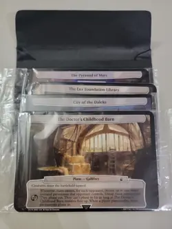 MTG Planechase Dr Doctor Who Complete Set 40 cards (4 sealed packs)Free Shipping - Image 1