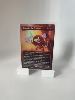 Knuckles The Echidna M 2082 Secret Lair Drop Series FOIL MTG Sonic The Hedgehog - Image 1