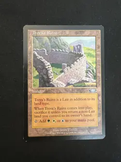 Treva’s Ruins PLS 143/143 MP Lair Land MTG - Image 1