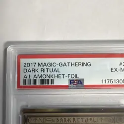 Magic: The Gathering 2017 Dark Ritual Invocation Foil - Image 2