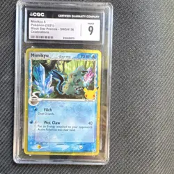 The Pokemon Company Mimikyu SWSH136 Promo Holo CGC 9 Celebrations - Image 1