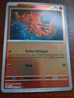 Charcadet 019/094 Me02: Phantasmal Flames Reverse Holo pokemon card - Image 1