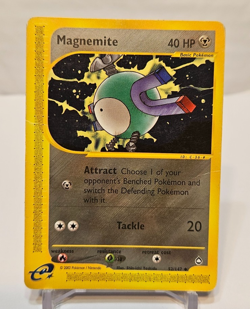 Magnemite 52/147 Uncommon Aquapolis Pokemon 1682 - Image 1