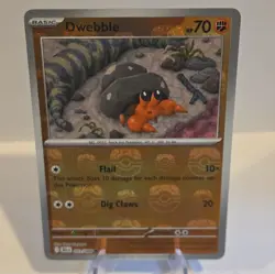 Pokemon Dwebble (Master Ball Pattern) - SV: Black Bolt - Image 4