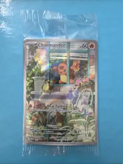 2023 Pokemon Charmander 044 Scarlet & Violet Black Star Promo “SEALED” Mint - Image 1
