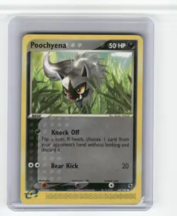 Poochyena Ruby and Sapphire Common Pokemon Near Mint or Better - Image 1