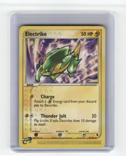 Electrike Ruby and Sapphire Uncommon Pokemon Near Mint or Better - Image 1