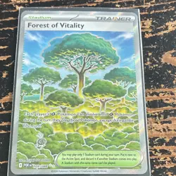 Forest of Vitality Trainer 109/088 Reverse Holo POR Near Mint - Image 1