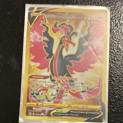 Pokemon Galarian Moltres V 183/172 Brilliant Stars Secret Rare Holo 220 HP - Image 1