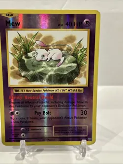 2016 Pokemon XY Evolutions Mew Reverse Holo #53/108 - Image 1