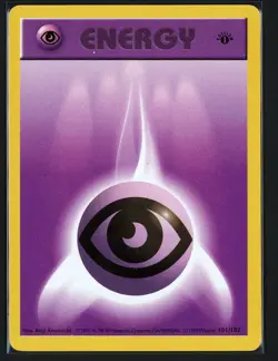 Psychic Energy LP 101/102 - 1st Edition Base Set Shadowless - Pokemon 1999 (A) - Image 1