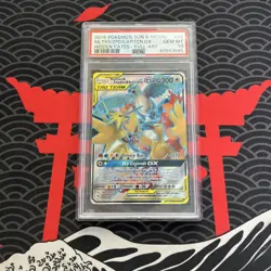 2019 Pokemon Moltres & Zapdos & Articuno Gx 66 psa 10 - Image 1