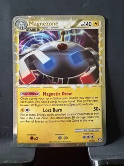 Pokemon TCG Magnezone PRIME Triumphant Holo Ultra Rare 96/102 140 HP 2010 EN - Image 1