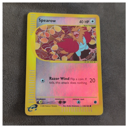 Pokemon Spearow 130/165 Expedition Base Set Reverse Holo 40 HP Umemoto (EN) - Image 1