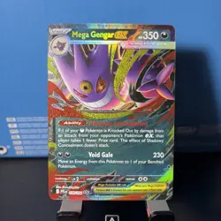 Pokemon | Mega Gengar EX | Phantasmal Flames 056/094 | Double Rare Holo Foil - Image 1