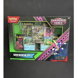 Pokemon TCG Scarlet & Violet Shrouded Fable Kit Greninja EX Froakie Frogadier - Image 1