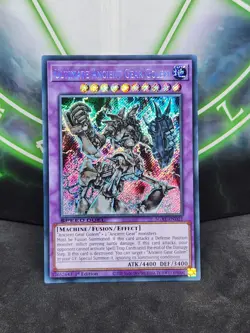 Yugioh Ultimate Ancient Gear Golem SGX1-END21 Secret Rare 1st Edition NM - Image 1
