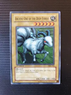 YUGIOH ANCIENT ONE IF THE DEEP FOREST MRL-018 1ST ED - Image 1