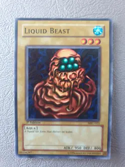 YUGIOH LIQUID BEAST MRL-023 1ST ED NM - Image 1