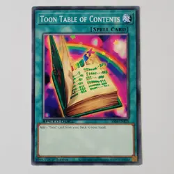 Toon Table of Contents - SS04-ENB20 - NM/VLP - Common - 1st ed - Yugioh - Image 1