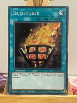 Leuchtfeuer RA03-DE073 Secret Rare Deutsch NM YUGIOH - Image 1