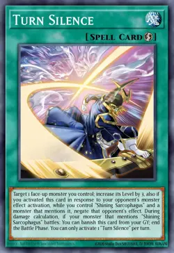Turn Silence MP25-EN192 1st ED Yu-Gi-Oh! ULTRA RARE - Image 1