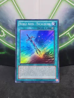 Yugioh Noble Arms - Excaliburn SHSP-EN088 Super Rare 1st Edition NM - Image 1