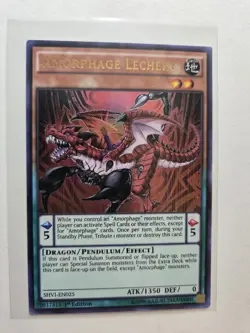 Yugioh Amorphage Lechery SHVI-EN025 Ultra Rare 1st Ed AA79 - Image 1