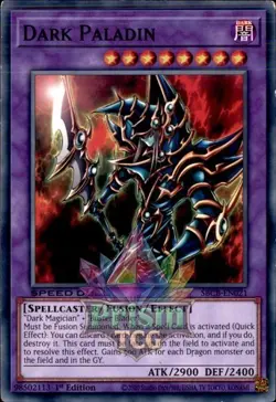 1st Ed Dark Paladin SBCB-EN021 Yugioh - Image 1