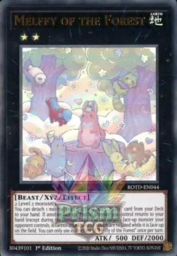 1st ed Melffy of the Forest ultra rare ROTD-EN044 Yugioh - Image 1