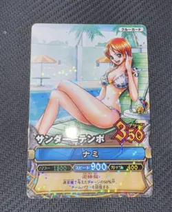 One Piece One Py Berry Match IC Nami Bikini Card Swimsuit Holo C013 - Image 1