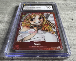 One Piece TCG Nami Promo CGC 10, Premium Collection Film Red ST01-007, 2023 - Image 3